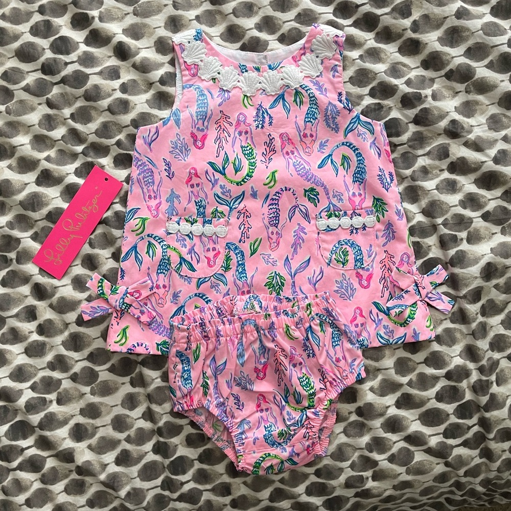 Lily Pulitzer Baby Dress with Bloomers